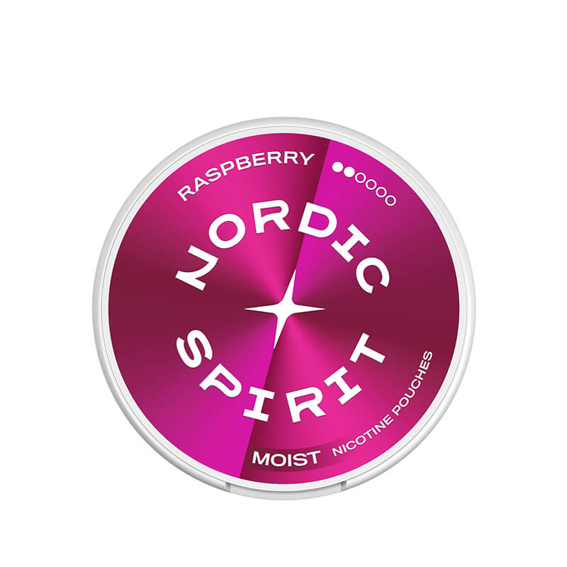Raspberry Nordic Spirit Nicotine Pouches