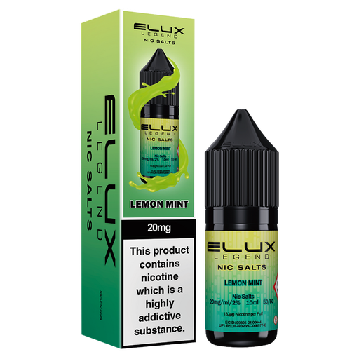 Lemon Mint 10ml Nic Salt E-liquid