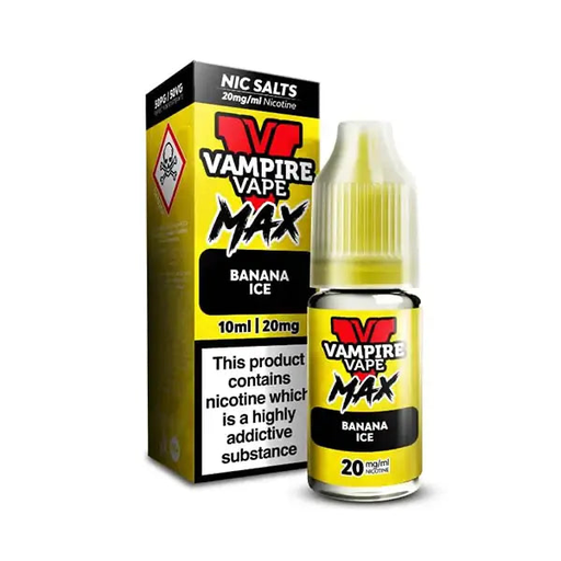 Vampire Vape MAX  BANANA ICE Nic Salt E-Liquid
