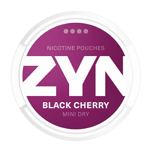 Black Cherry Mini ZYN Nicotine Pouches